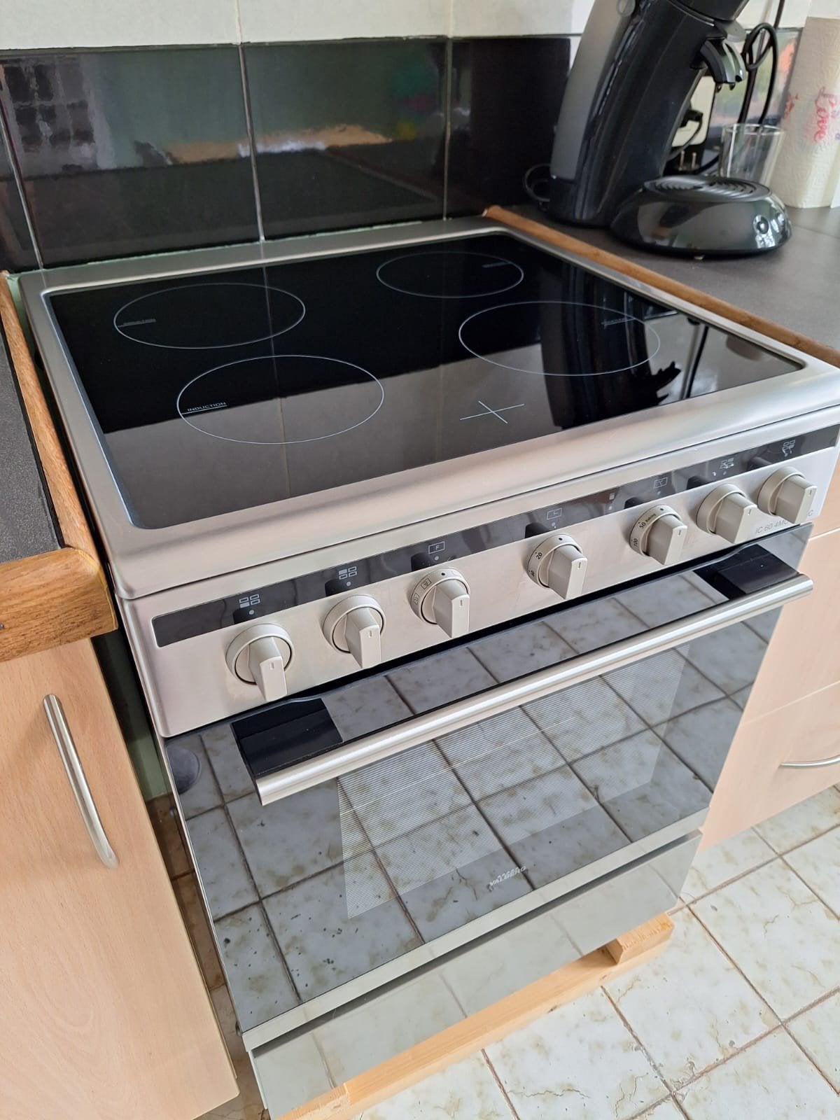 Inductie Fornuis, Elektronische apparatuur, Ophalen, Gebruikt, Hete lucht, 60 cm of meer