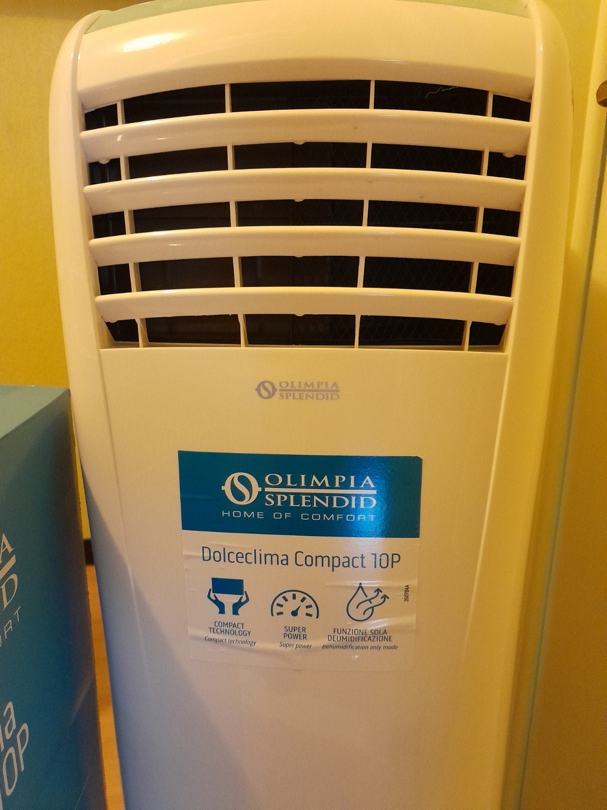 Airco Dolceclima Compact 10 P. Zie beschr.  Perfect werkend!, Ophalen, Timer, Zo goed als nieuw, Koelen en Ontvochtigen