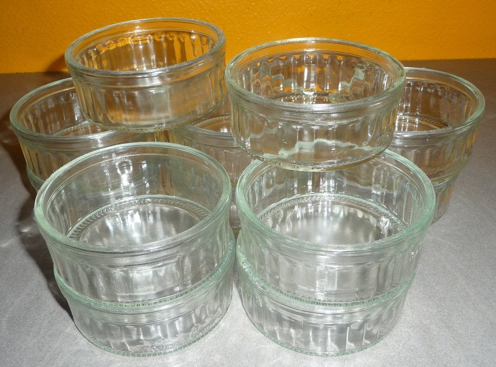 Lot de 12 ramequins pour préparations individuelles, Huis en Inrichting, Klassiek, Ophalen of Verzenden, Kom(men), Glas