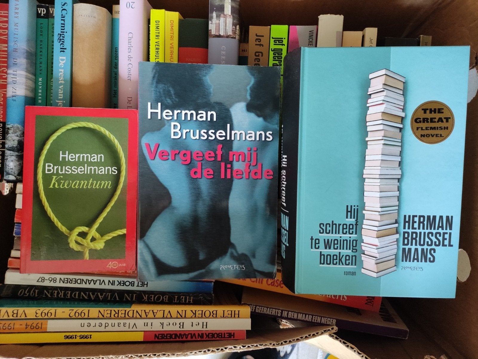 3x Herman Brusselmans, Enlèvement
