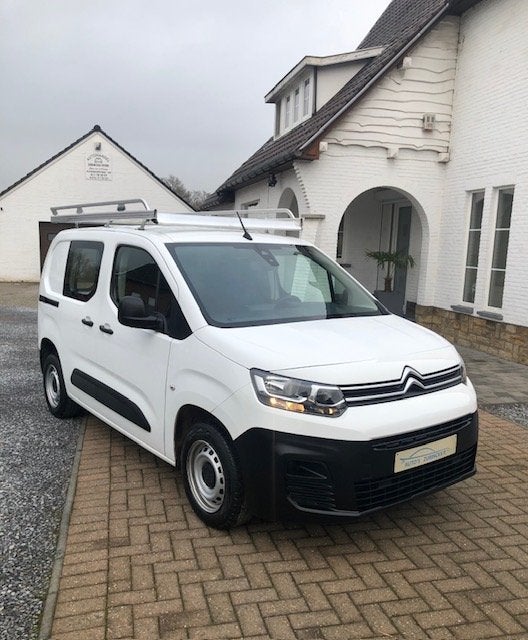 Citroën Berlingo 1.5 BlueHdi 50000Km 2022 102Pk, Euro 6, Wit, Te koop, ABS