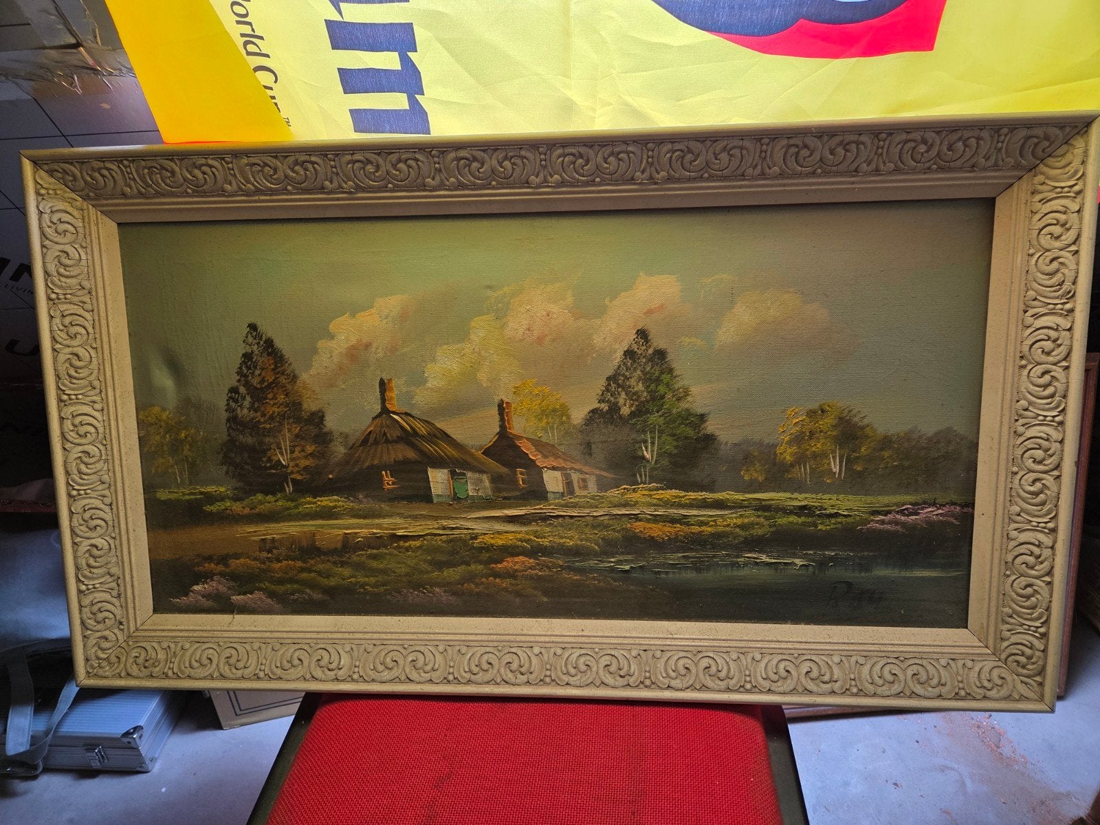 Schilderij, Ophalen