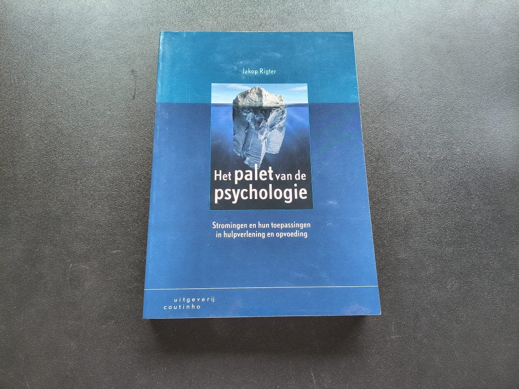 Jakop Rigter - Het palet van de psychologie, Enlèvement ou Envoi, Neuf, Jakop Rigter