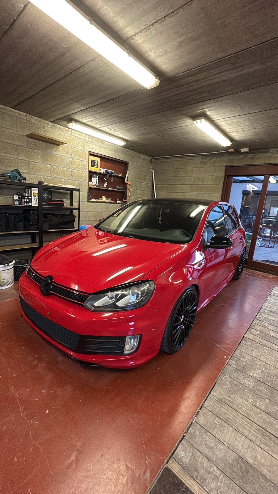Golf 6 gti ed35, Auto's, Stof, Break, Parkeersensor, Rood