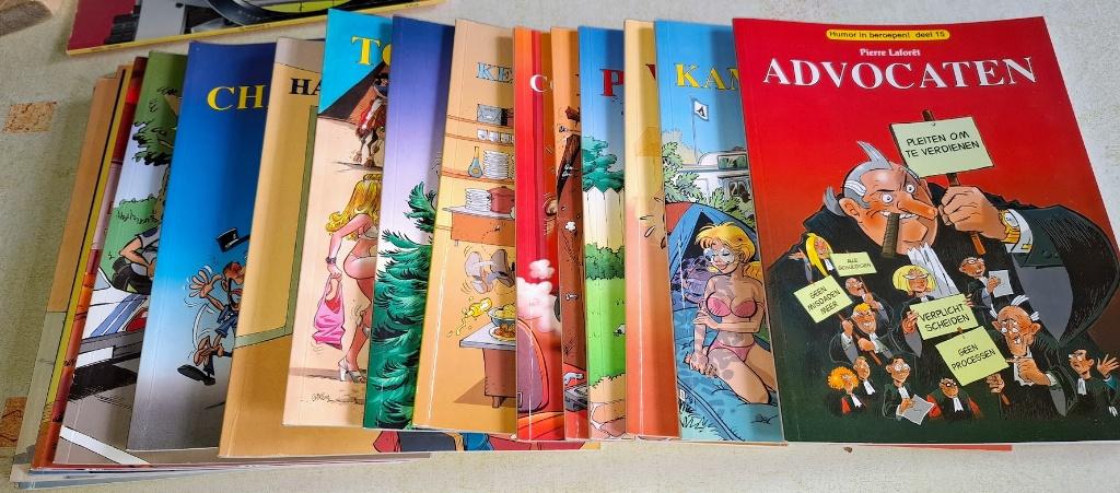 Humor in beroepen, Livres, BD, Plusieurs BD, Enlèvement ou Envoi, Comme neuf, Diverse Auteurs