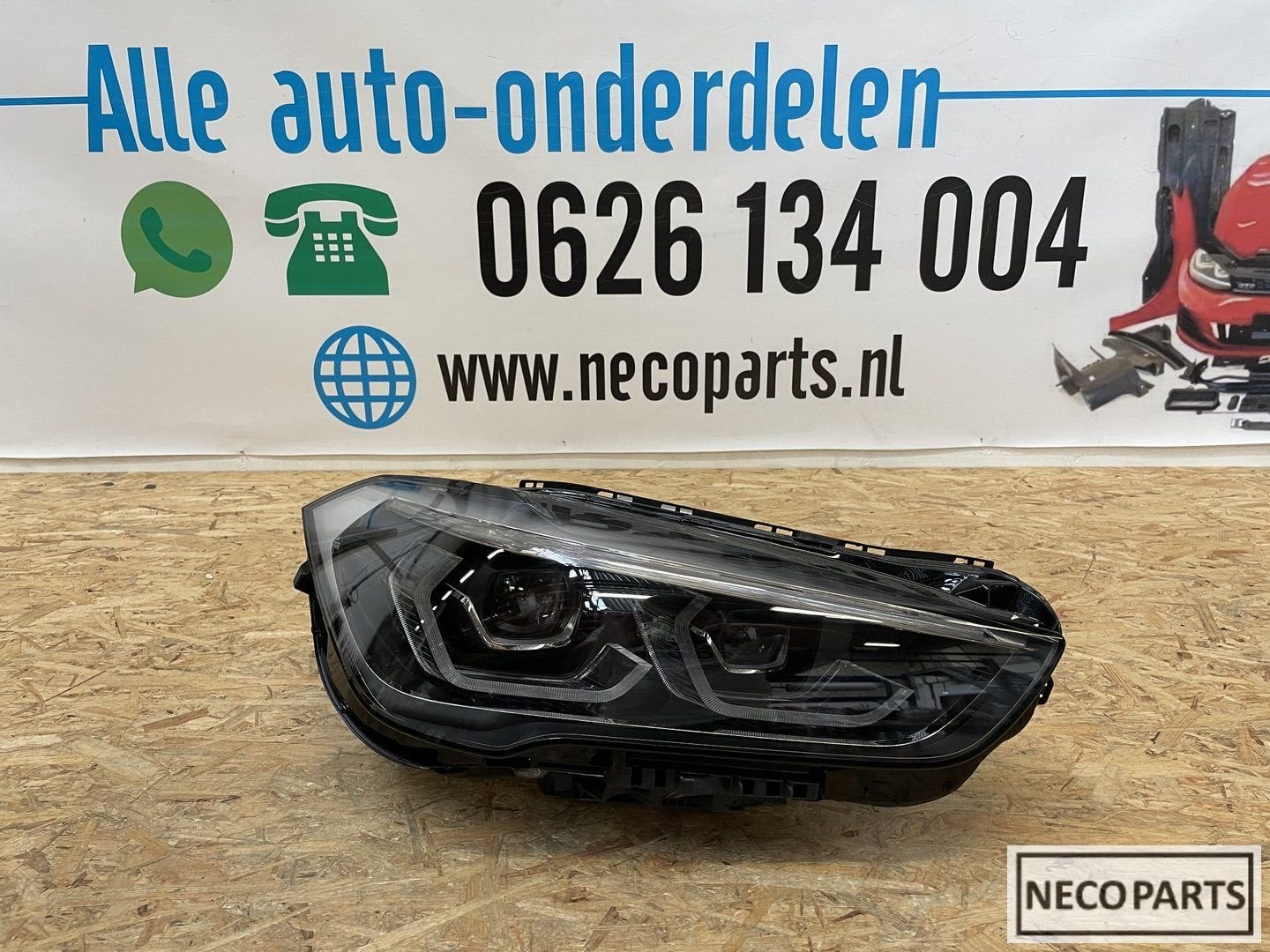 BMW X1 F48 LCI VOL LED KOPLAMP RECHTS 63117472250 COMPLEET, Gebruikt, -, -, Ophalen of Verzenden