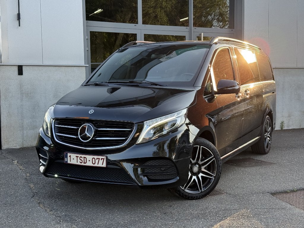 Mercedes-Benz V 250 V 250 d AMG line, Auto's, Mercedes-Benz, Automaat, Elektronische parkeerrem, 4 cilinders, Leder