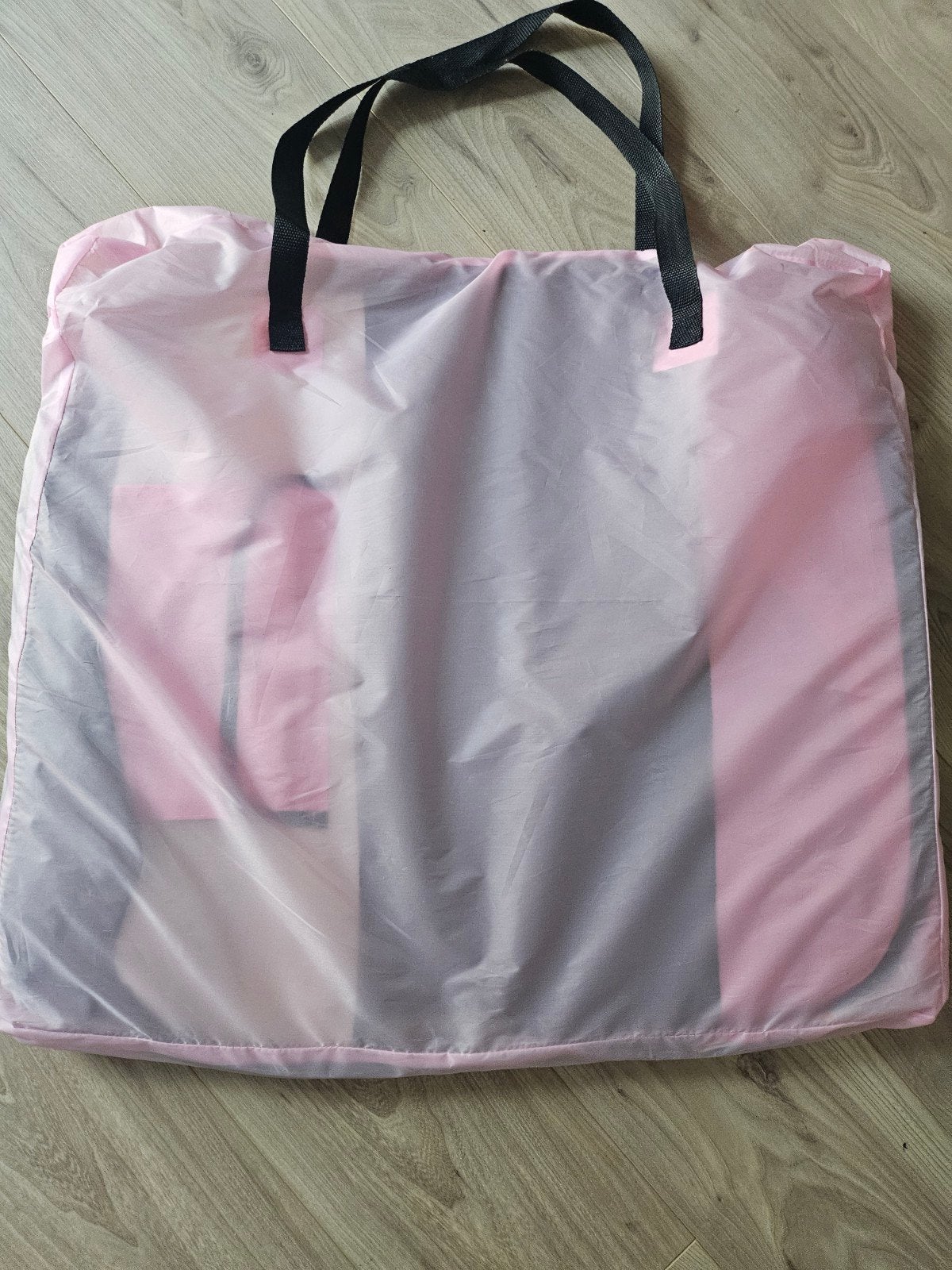 vidaXL Parc pliable pour chien avec sac de transport Rose, Dieren en Toebehoren, Ophalen of Verzenden, Zo goed als nieuw