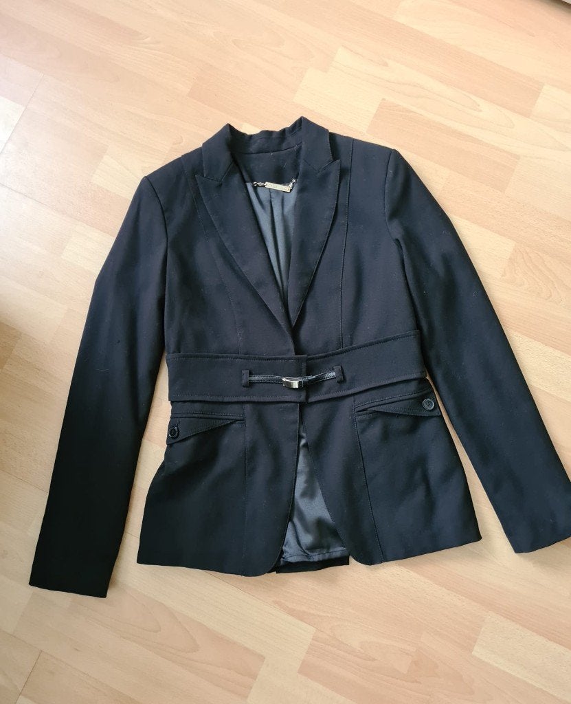 Atos Lombardini blazer in maat 36, Zwart, Ophalen of Verzenden, Atos lombardini, Jasje