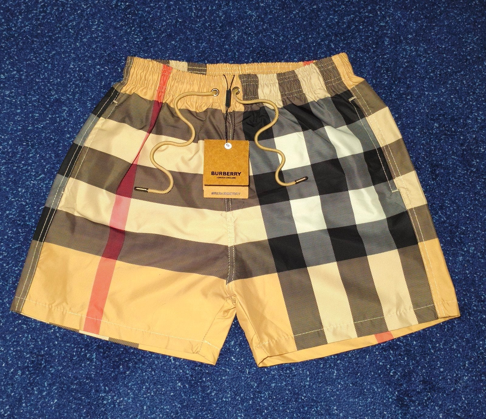 burberry short, Beige, Ophalen of Verzenden, Zwemshort, Burberry