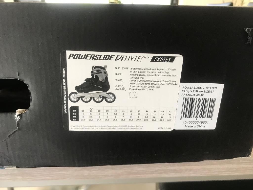 Powerslide Vi Flyte, Dames, Ophalen of Verzenden, Zo goed als nieuw, Inline skates 4 wielen