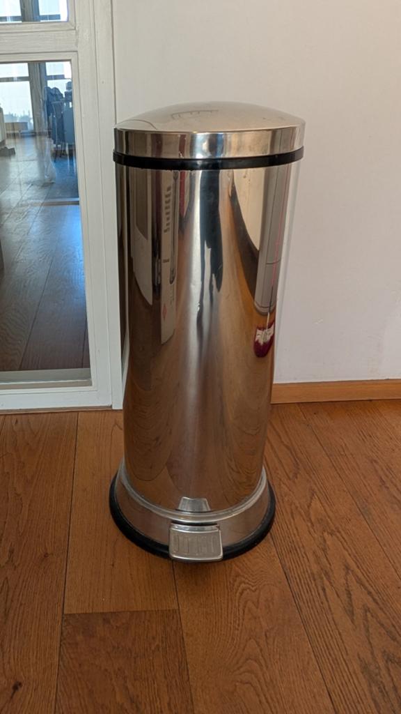 Wesco Gastro-Master rond 30 L edelstaal pedaalemmer, Enlèvement
