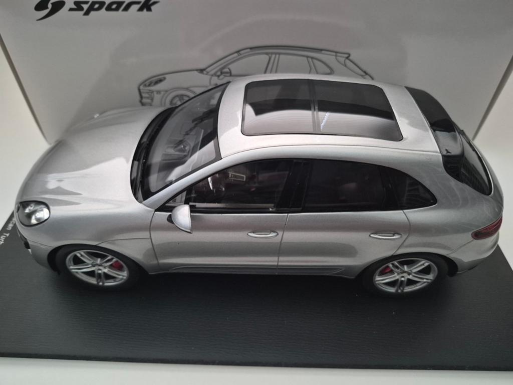 Spark 1/18 Porsche Macan Turbo 18S171, Hobby en Vrije tijd, Ophalen of Verzenden, Nieuw, Auto, Overige merken
