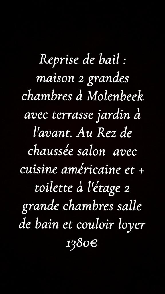 Maison 2 chambres à louer Bruxelles, Immo, Appartements & Studios à louer, Bruxelles