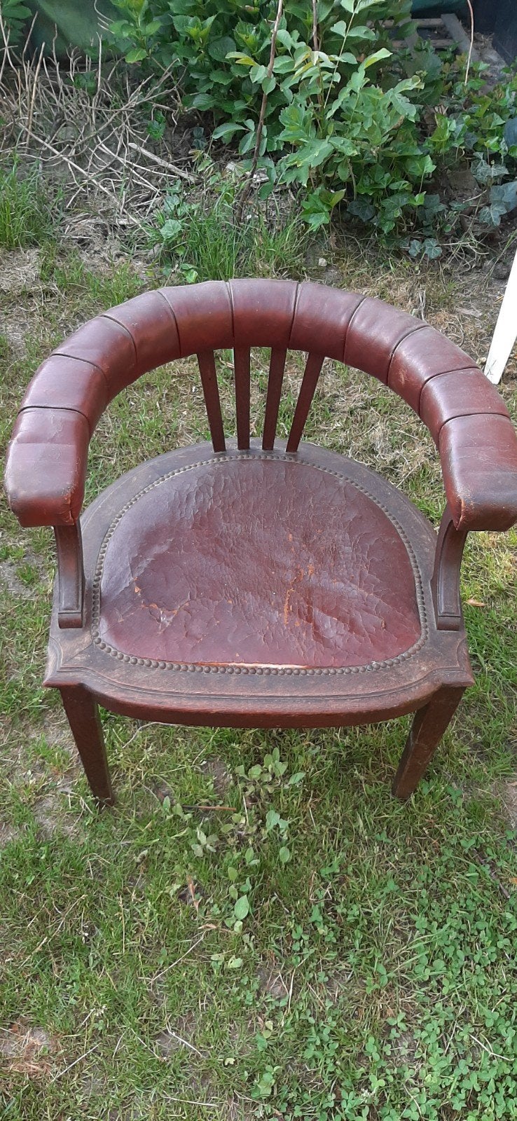 Captain chair 1920-'30.  Restauratieproject, Antiquités & Art, Antiquités | Meubles | Chaises & Canapés, Enlèvement