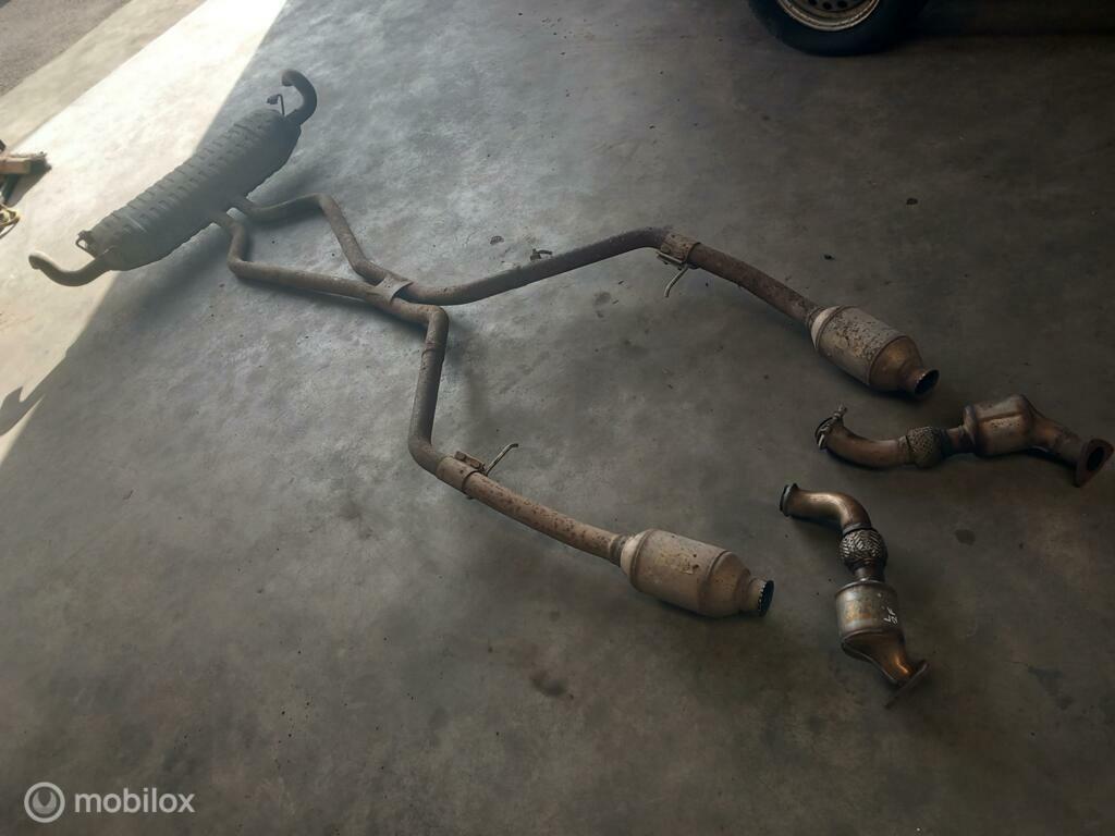 Uitlaat Range Rover L322 3.6 TDV8 Vogue Demper Katalysators, Land Rover, Land Rover, Enlèvement ou Envoi, Utilisé