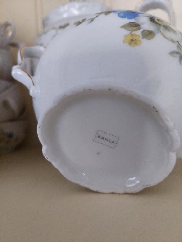 Vintage koffieset, Ophalen