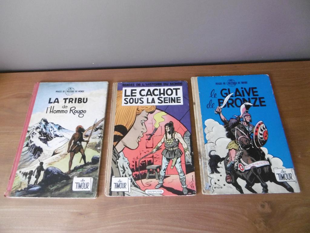 Les Timour : 3 albums en EO, Ophalen of Verzenden