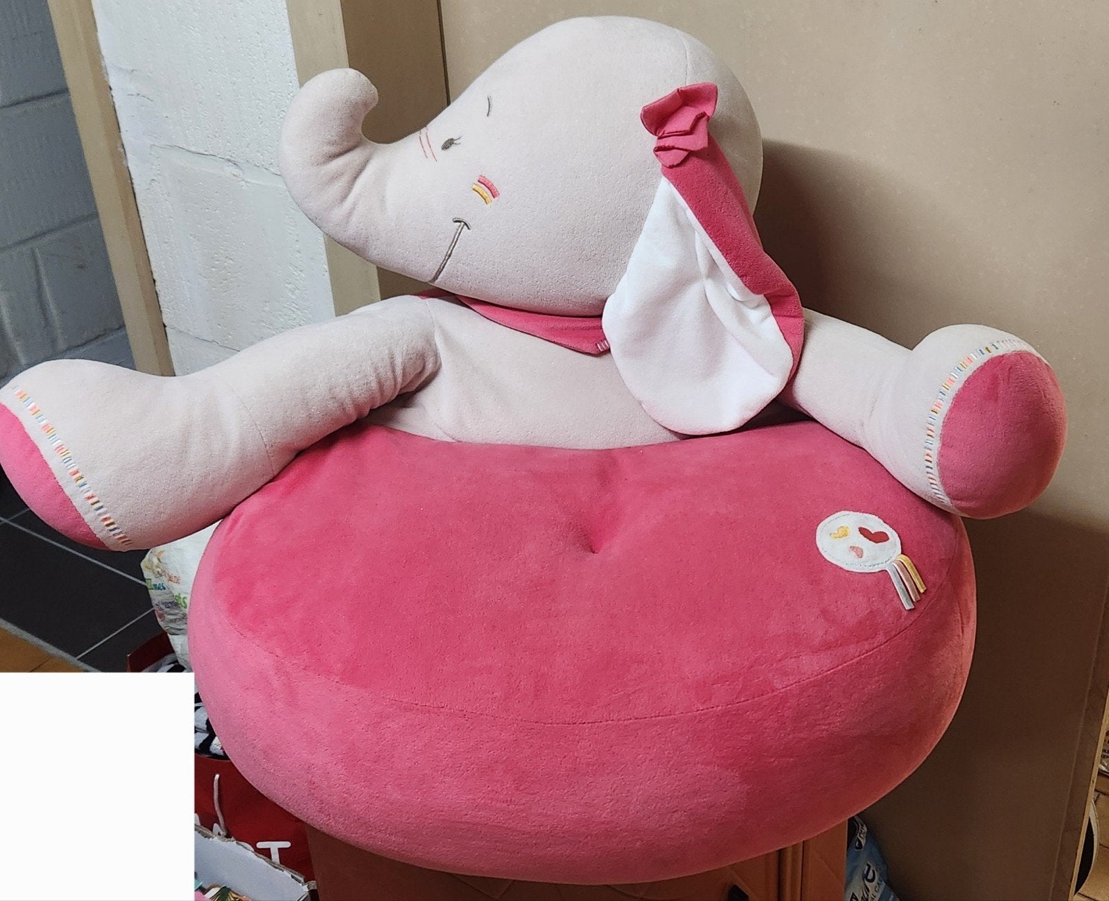 pouffe déco Nattou, Enlèvement, Comme neuf