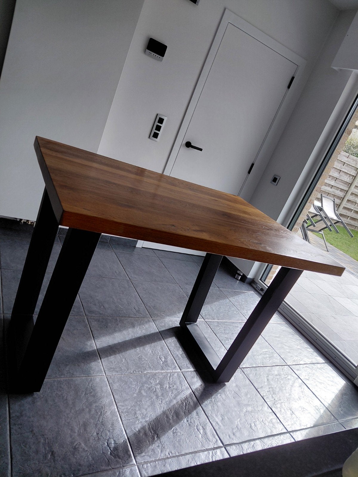 Bartafel Henders en Hazel, Huis en Inrichting, Ophalen, 100 tot 150 cm, 50 tot 100 cm, Zo goed als nieuw