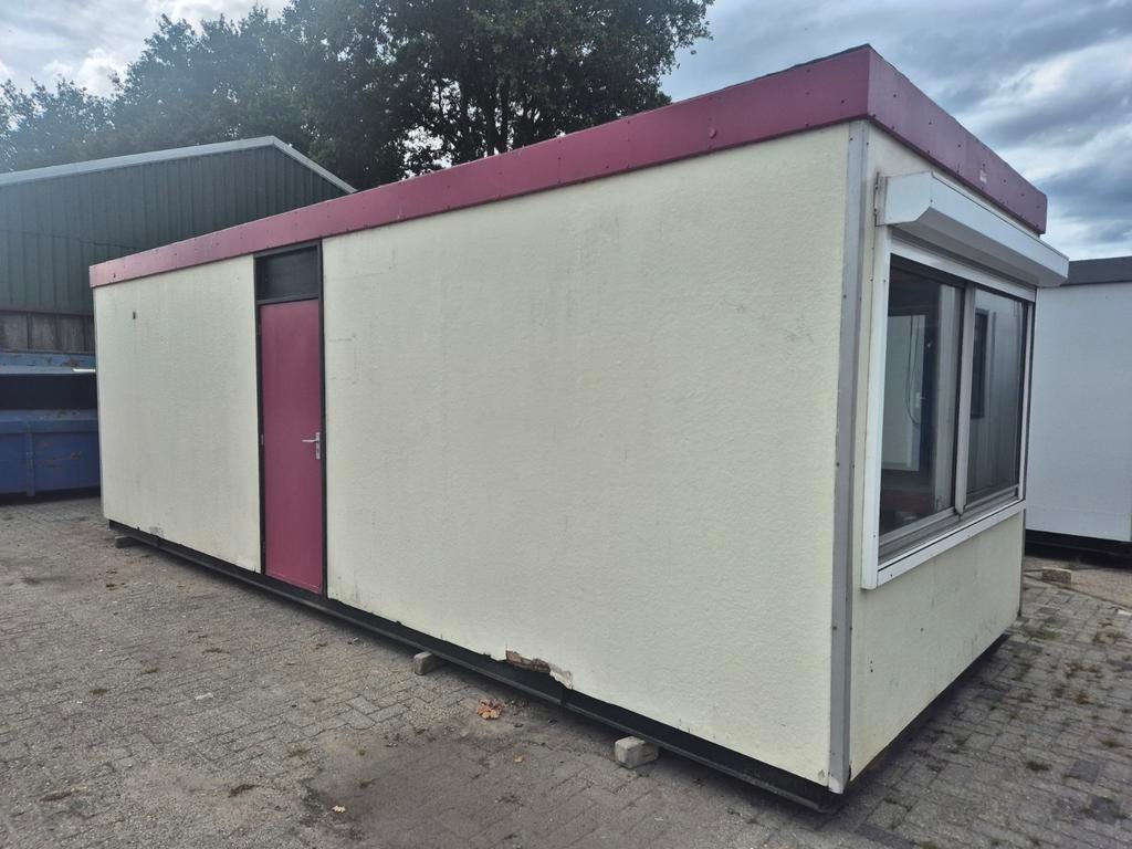 3x8m kantoorunit woonunit container bouwkeet werfkeet unit, Ophalen