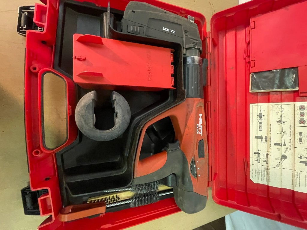 Hilti DX 460 MX 72, Ophalen, Hilti