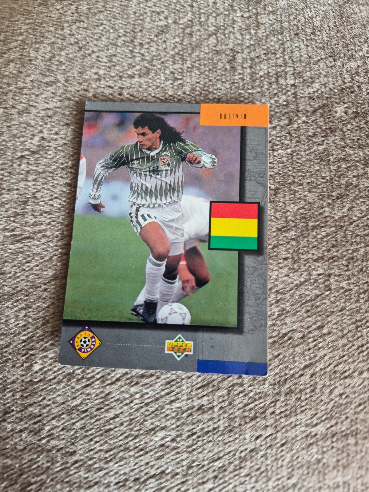 Marco Etcheverry Voetbalkaart - Upper Deck 1994, Verzamelen, Ophalen of Verzenden