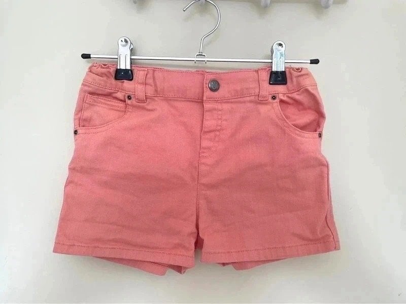 Short orange, fille, 4/5 ans, Kinderen en Baby's, Kinderkleding | Maat 104, Ophalen of Verzenden, Meisje
