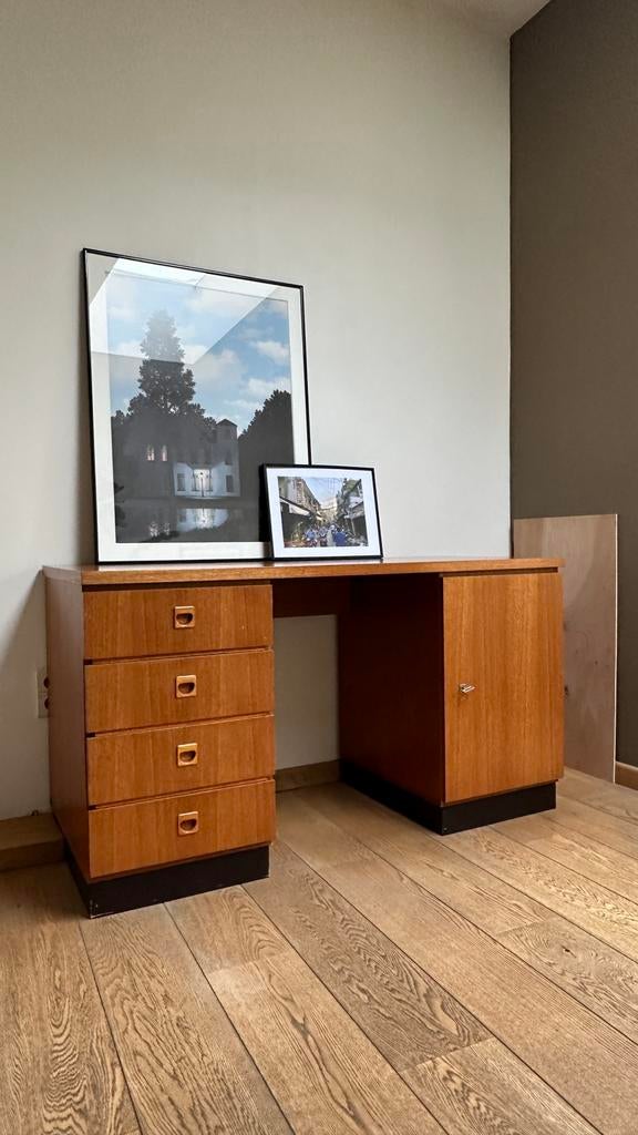 Vintage bureau deens hele mooie staat - scandi - design, Huis en Inrichting, Ophalen, Gebruikt