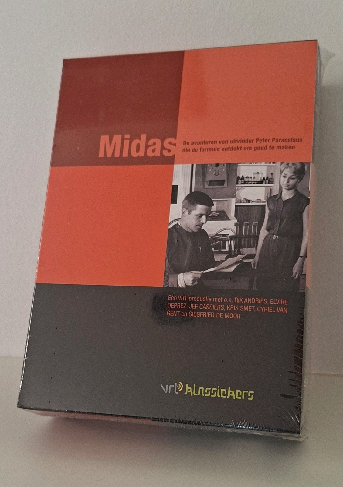 DVD-BOX VRT klassiekers Midas, Cd's en Dvd's, Alle leeftijden, Verzenden, Nieuw in verpakking, Nederlands