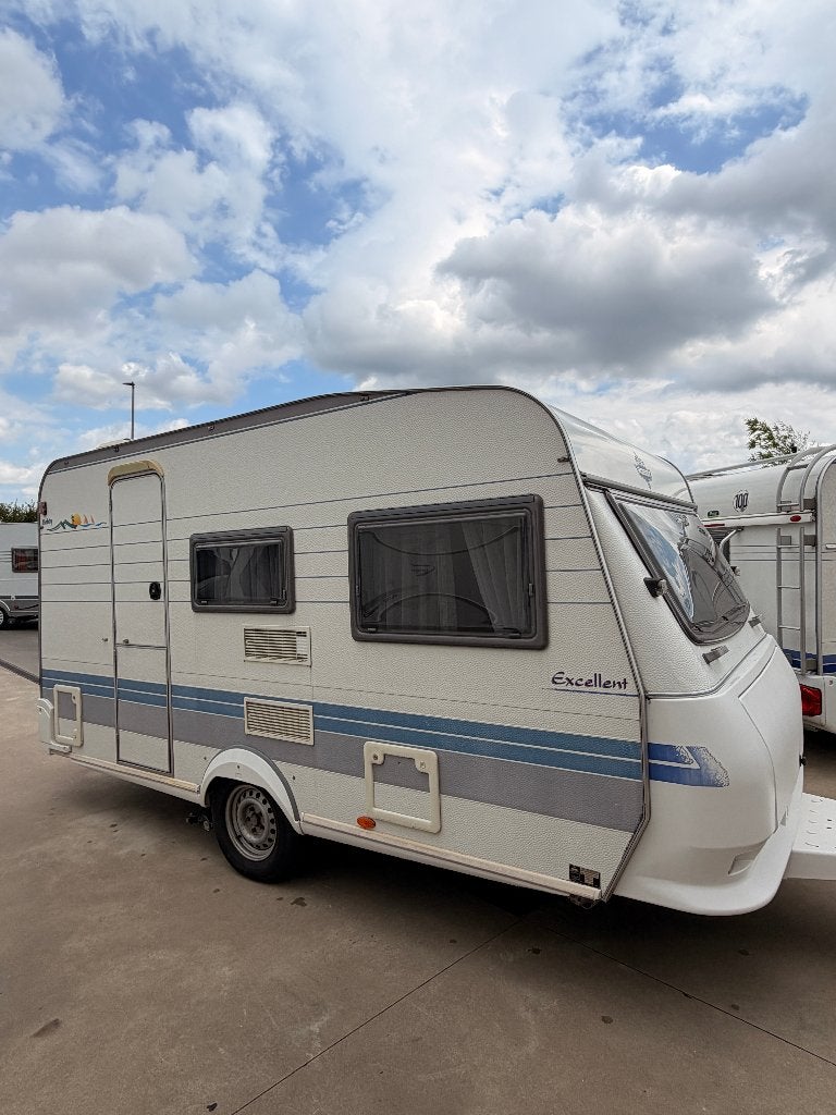 hobby 400, Caravans en Kamperen, Hobby, Bedrijf, Treinzit, 4 tot 5 meter