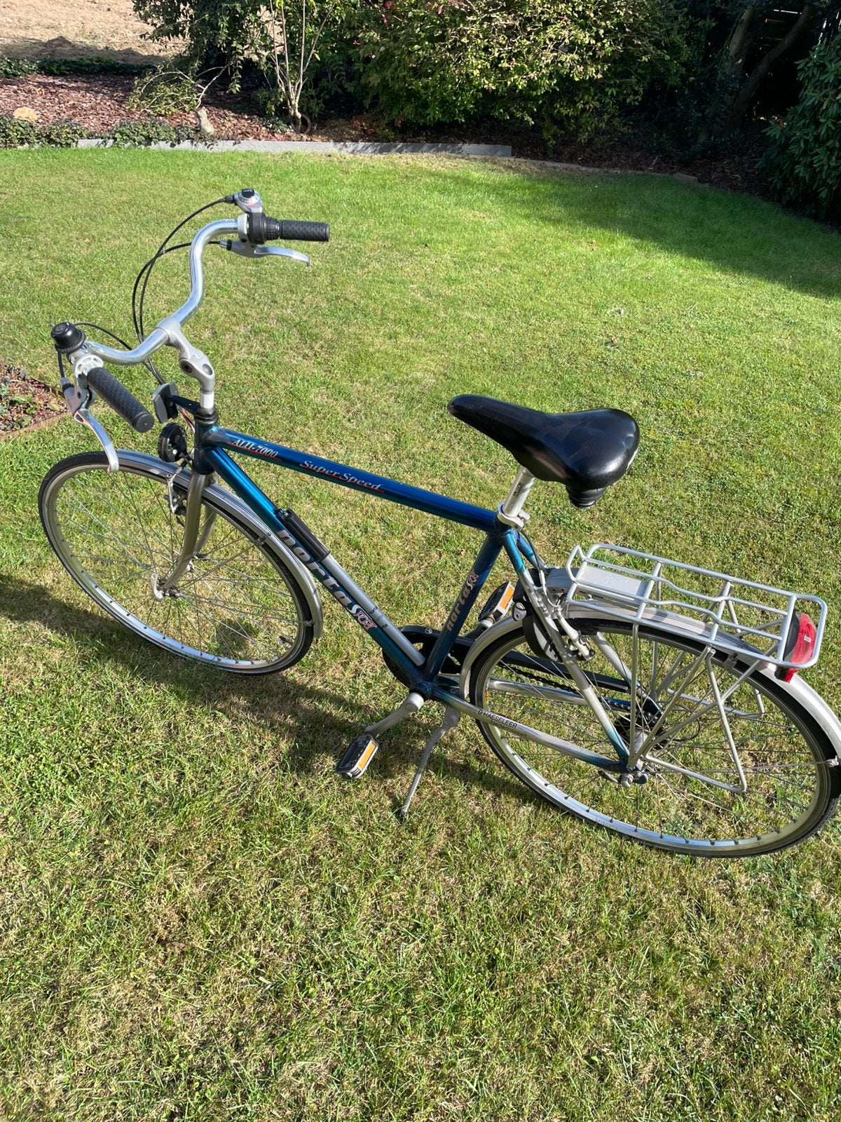Herenfiets merk Norta maat 54, Fietsen en Brommers, Ophalen, Gebruikt, Velgrem, Versnellingen