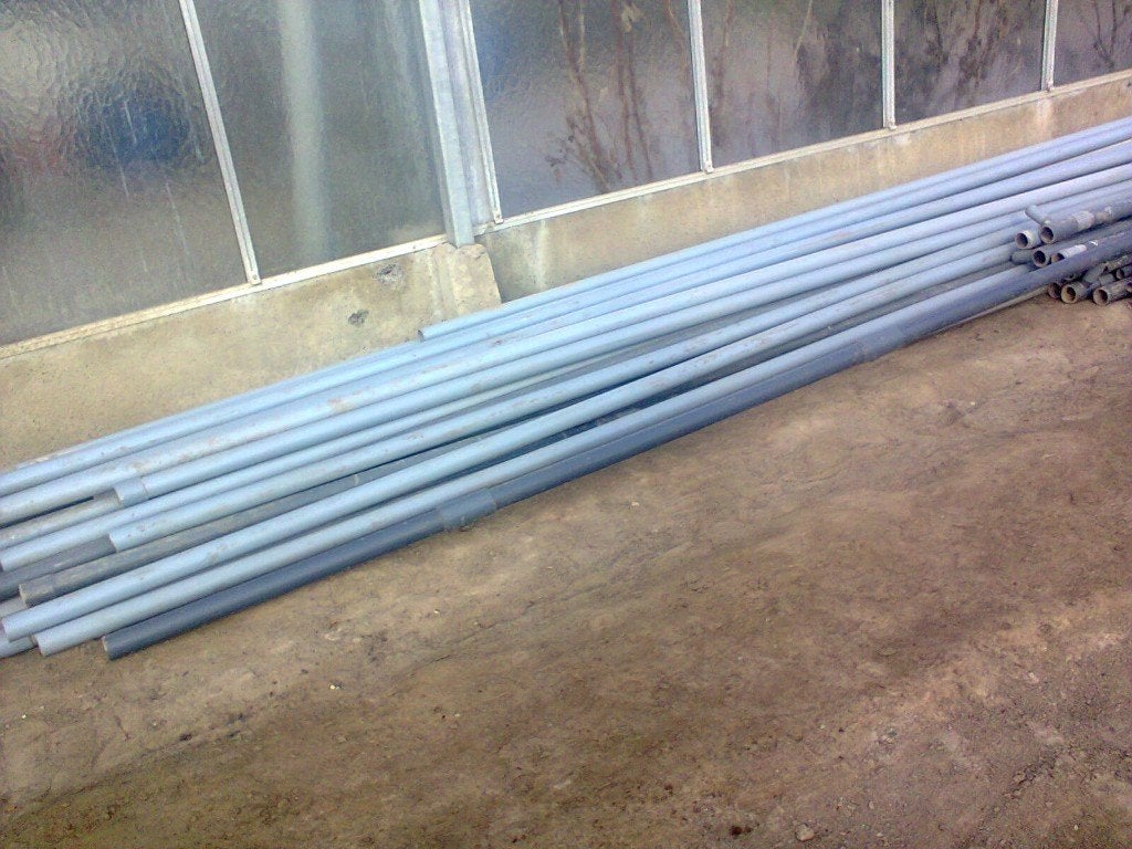 PVC BUIZEN 50 mm, Ophalen, Gebruikt, PVC, 4 tot 6 meter