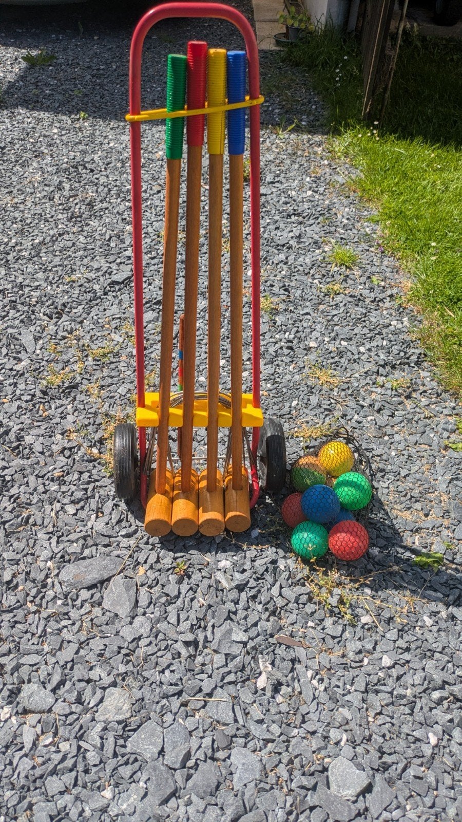 Jeu de croquet en bois pour enfant, Enlèvement