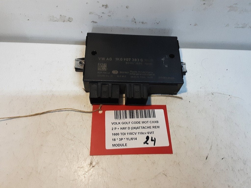 UNITE ELECTRONIQUE Volkswagen Golf VII (AUA) (1K0907383G), Volkswagen, Volkswagen AG, Utilisé, Kundenbetreuung@volkswagen.de