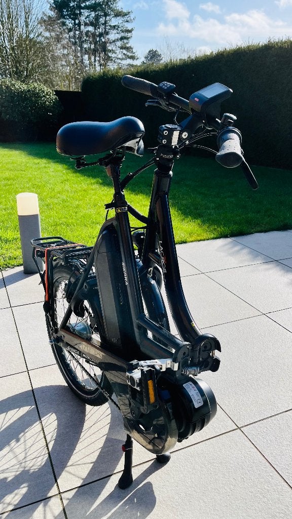 Elektrische vouwfiets Lacros Nederland., 20 inch of meer, Versnellingen, Zo goed als nieuw, Totaal opvouwbaar