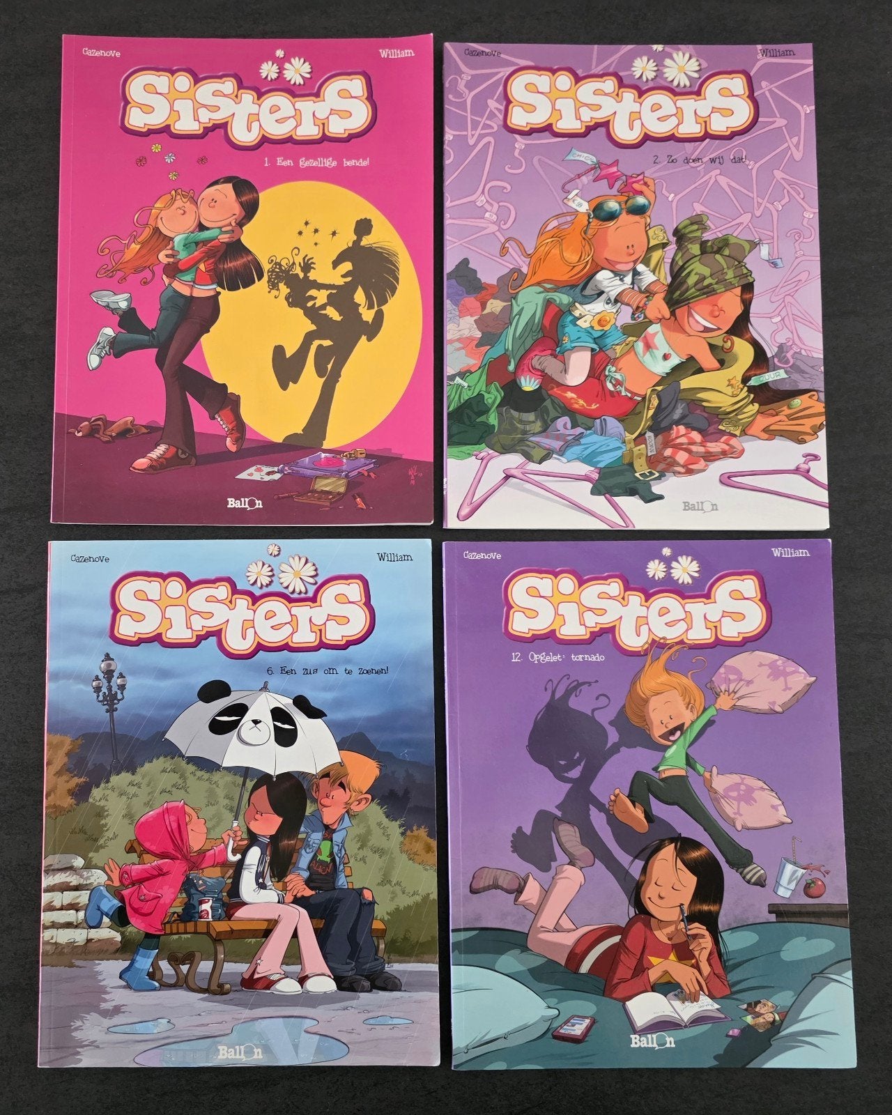 Strips: Sisters      : Ballon, Boeken, Ophalen of Verzenden, Zo goed als nieuw