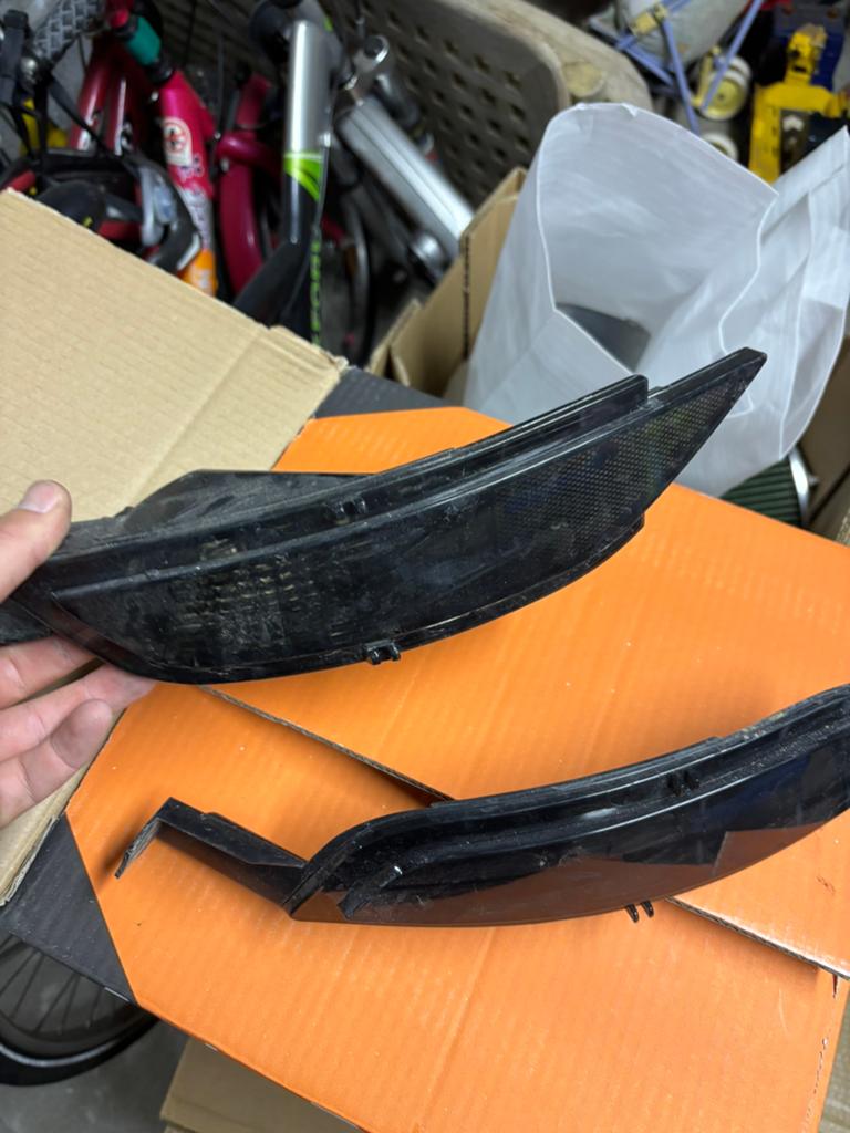 Ford fiesta achter reflectioren, Ophalen, Achter, Ford