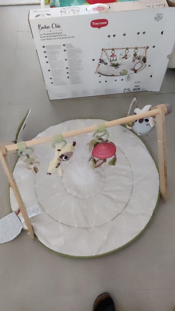 babygym Boho Chic - Tiny Love, Kinderen en Baby's, Speelgoed | Babyspeelgoed, Ophalen, Zo goed als nieuw, Babygym