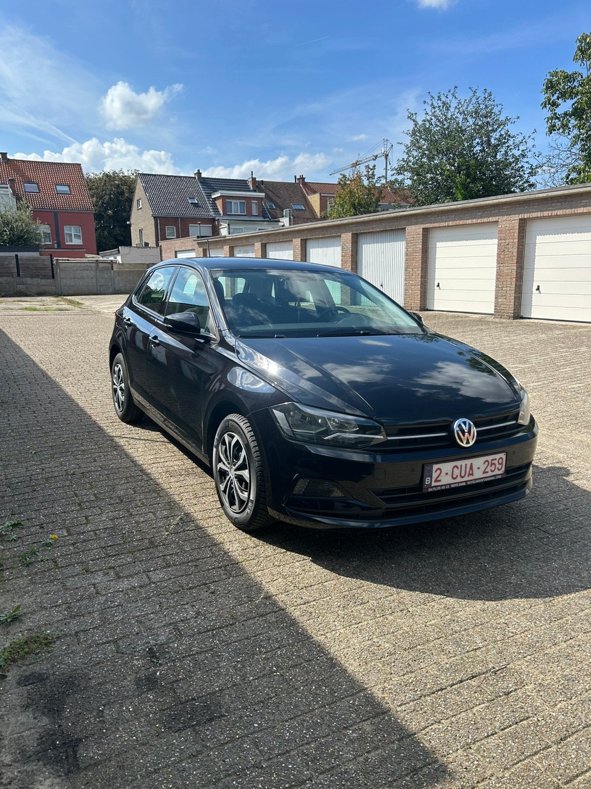 Volkswagen Polo 1.0 TSI DSG Automaat – Navi – PDC V+A –, Auto's, Automaat, Euro 6, Zwart, 5 deurs