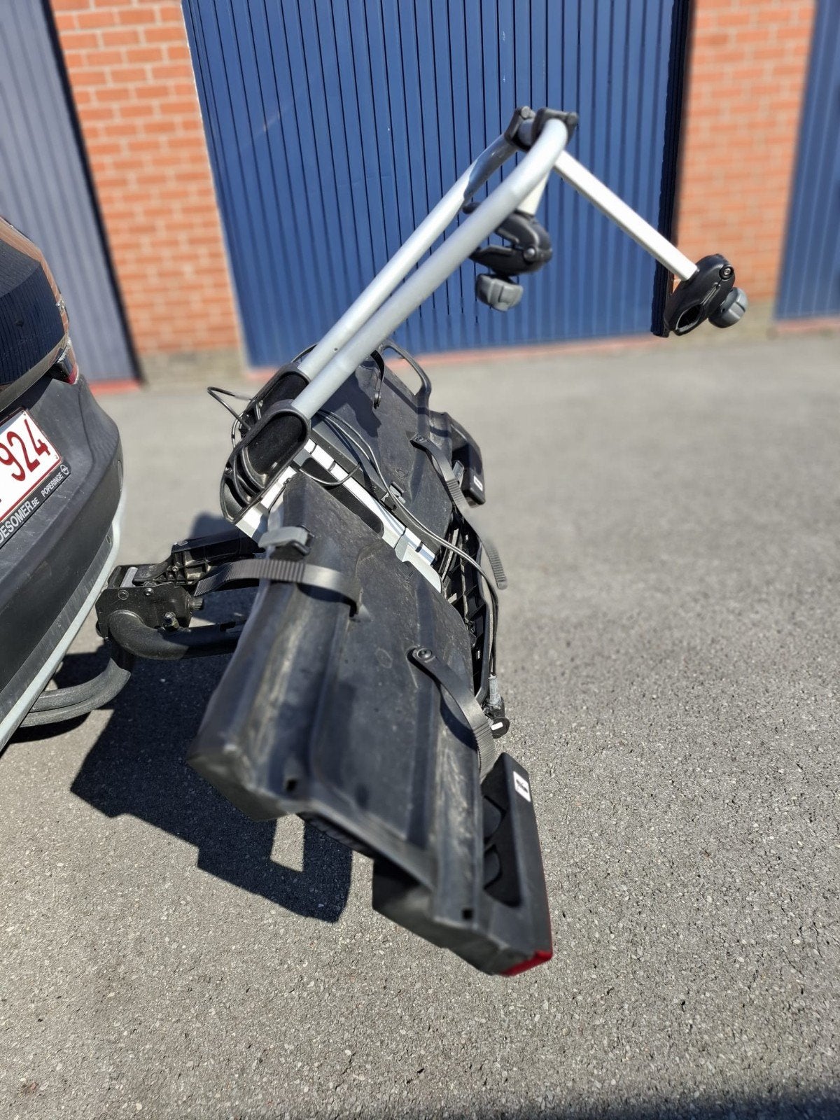 Porte-vélos Thule, Enlèvement