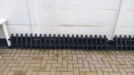 Houten hekwerk, Ophalen, Gebruikt, Hout