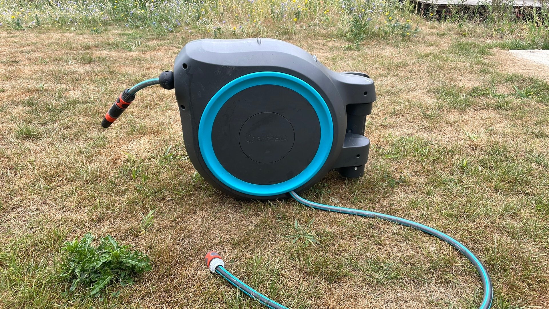 Gardena Wandslangenbox 35 RollUp XL, Ophalen, Zo goed als nieuw