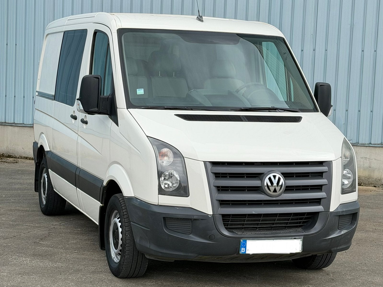 Volkswagen Crafter 2.5 TDI/dubbele cabine - 6pl - H1L1, Auto's, Dealer onderhouden, Achterwielaandrijving, 109 kW, Volkswagen