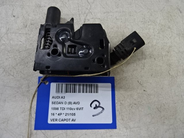 SERRURE CAPOT Audi A3 Limousine (8VS / 8VM), Autos : Pièces & Accessoires, Carrosserie & Tôlerie, Utilisé, Audi
