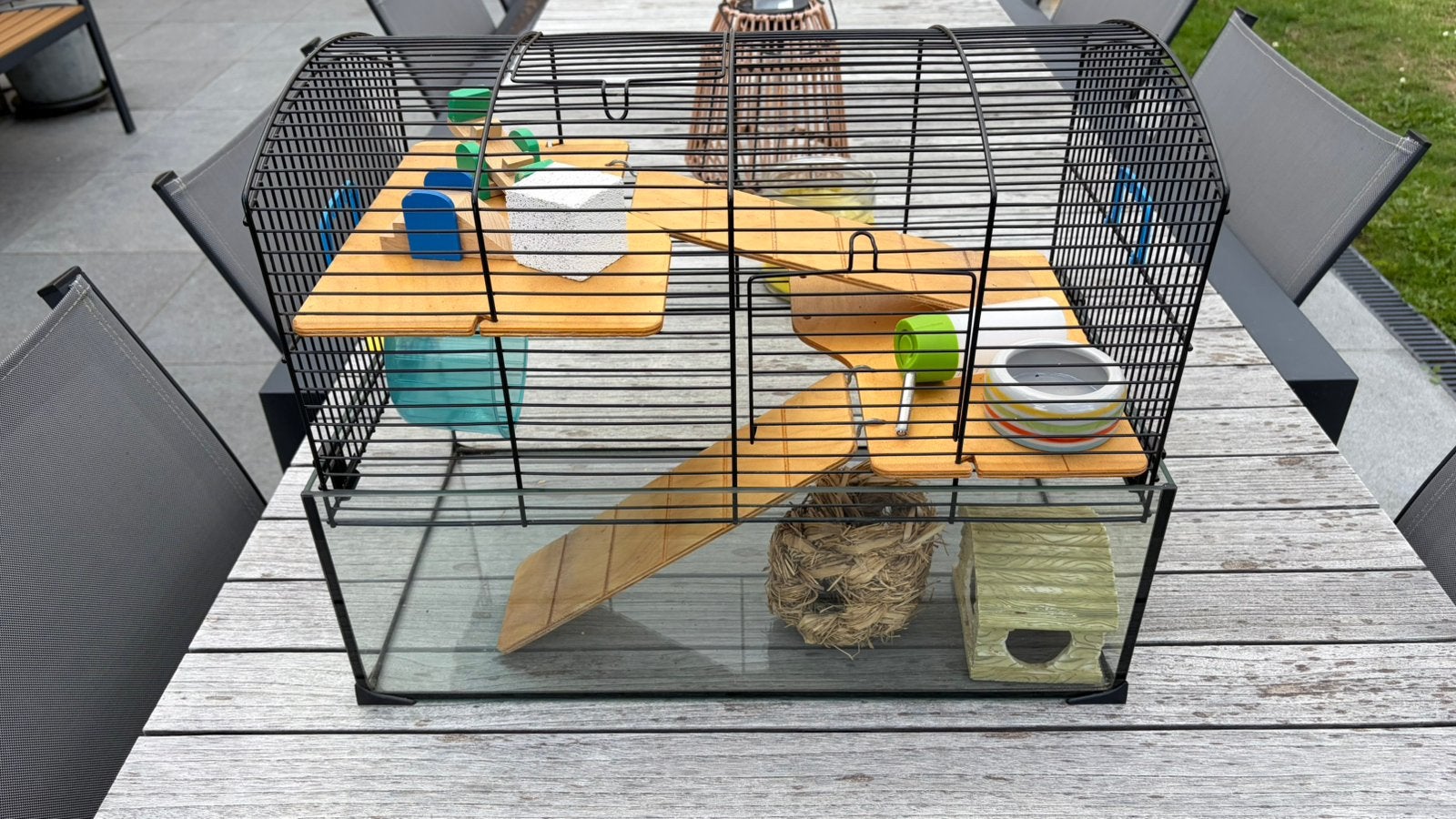 Hamster hok, Animaux & Accessoires, Enlèvement, Comme neuf, Niche