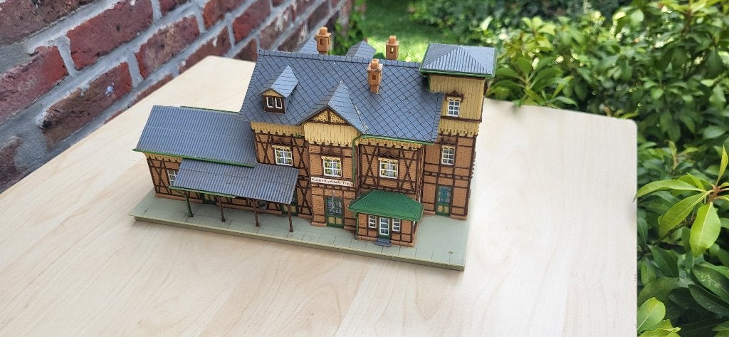 faller H0 station, Hobby & Loisirs créatifs, Trains miniatures | HO, Utilisé, Pont, Tunnel ou Bâtiment, Enlèvement ou Envoi