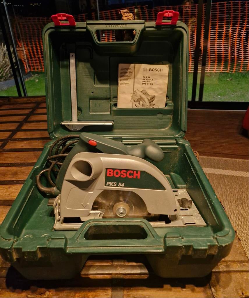 Handcirkelzaag Bosch PKS 54., Ophalen
