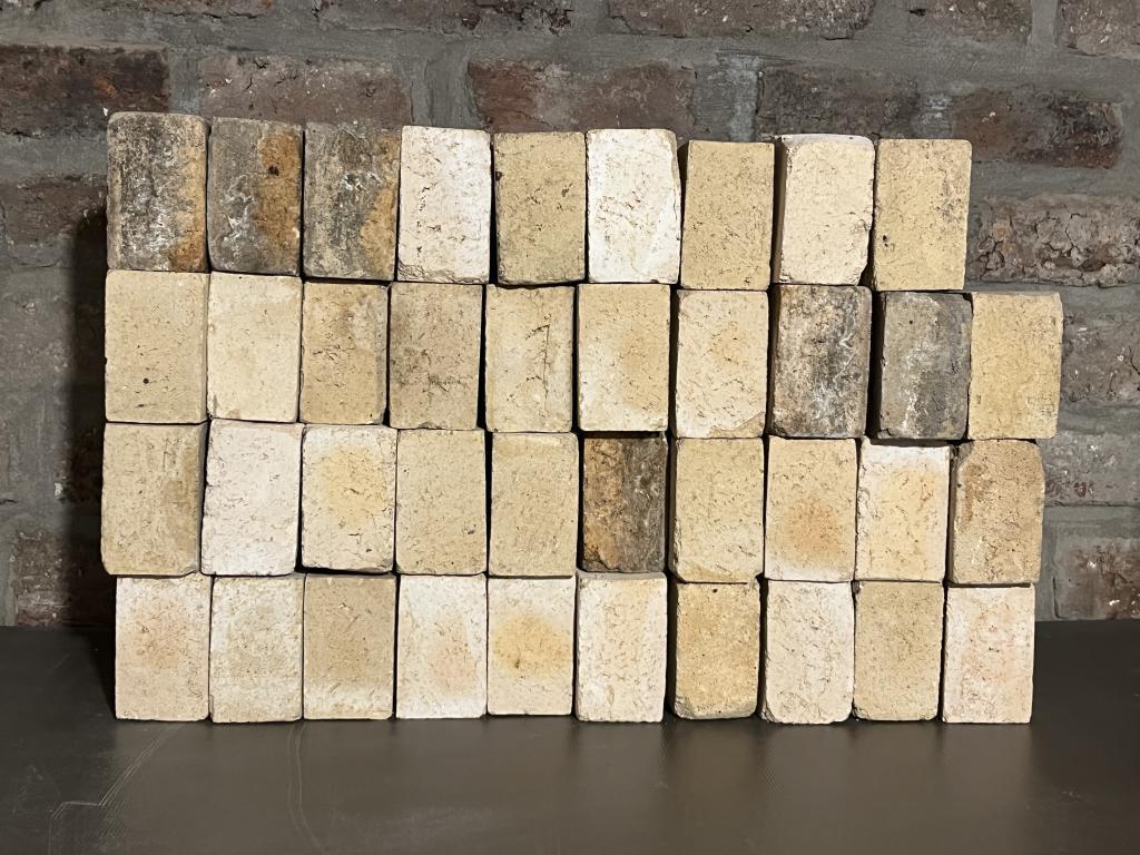 Vuurvaste bakstenen, 39 stuks, klein formaat 15 cm lang, Enlèvement, Neuf, Briques