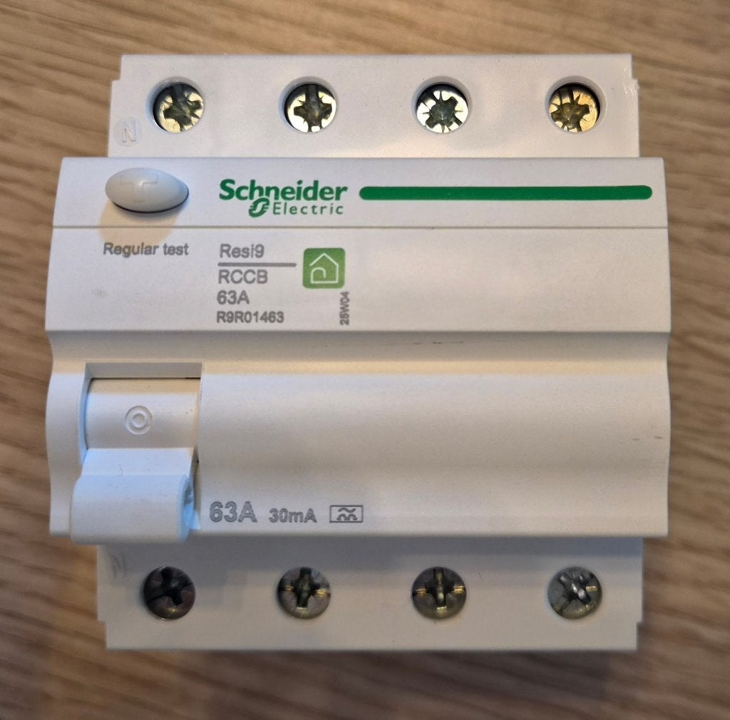 Schneider - Interrupteur Différentiel 4P 63A 30mA, Enlèvement, Neuf, Schneider Electric, Interrupteur différentiel